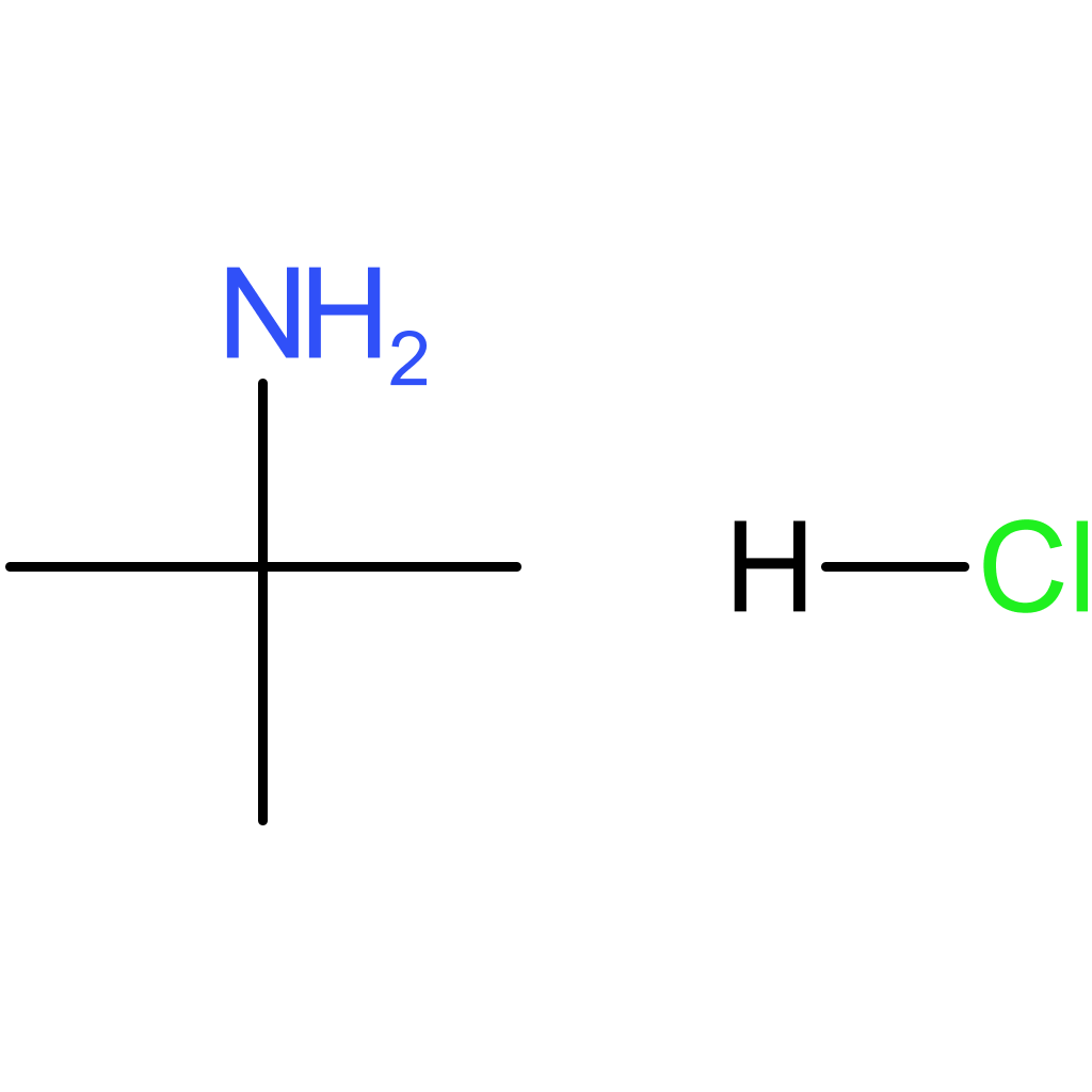 2-Propanamine,2-methyl-, hydrochloride (1:1)