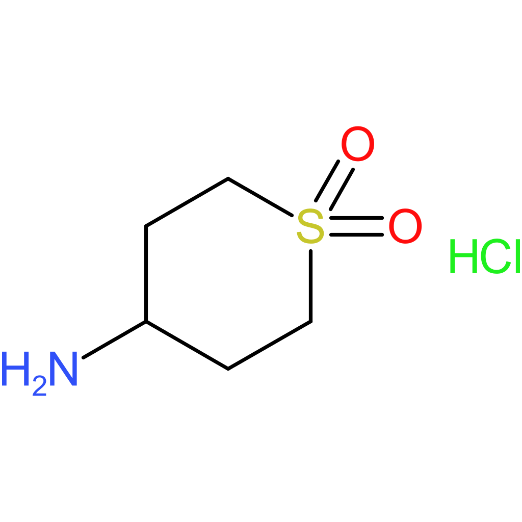 4-Aminotetrahydrothiopyran 1,1-Dioxide Hydrochloride