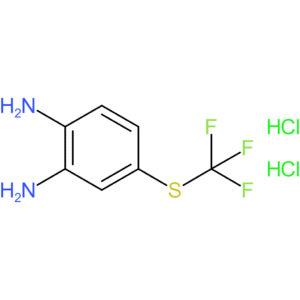 4-((Trifluoromethyl)thio)benzene-1,2-diamine dihydrochloride