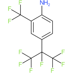 4-(1,1,1,2,3,3,3-heptafluoropropan-2-yl)-2-(trifluoromethyl)aniline
