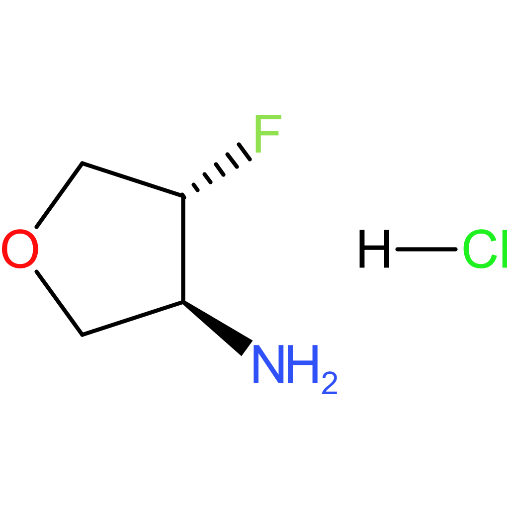trans-4-Fluorotetrahydrofuran-3-amine hydrochloride