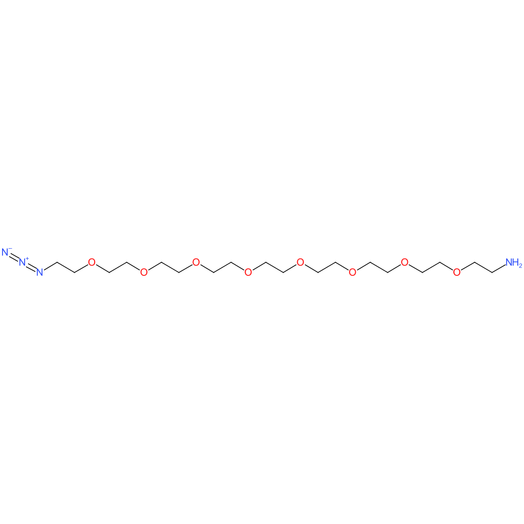 O-(2-Aminoethyl)-O’-(2-azidoethyl)heptaethylene glycol >=90% (oligomer purity)