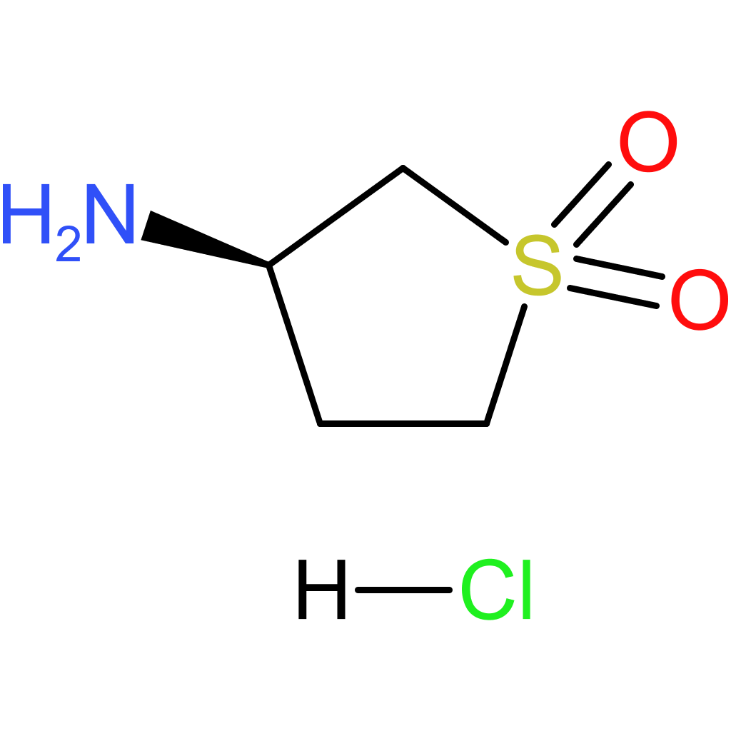 (R)-3-Aminotetrahydrothiophene 1,1-dioxide hydrochloride