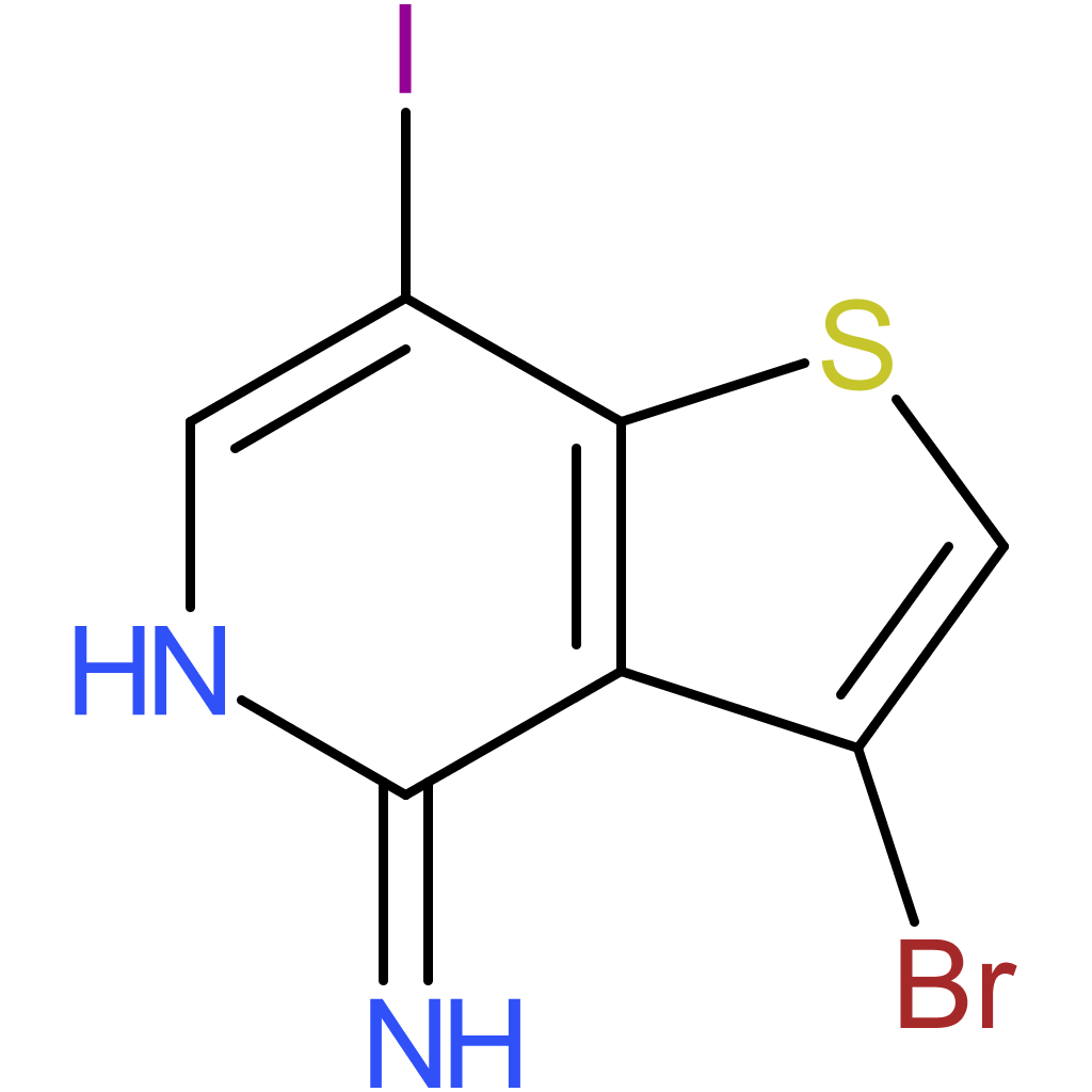 3-Bromo-7-iodothieno[3,2-c]pyridin-4-amine
