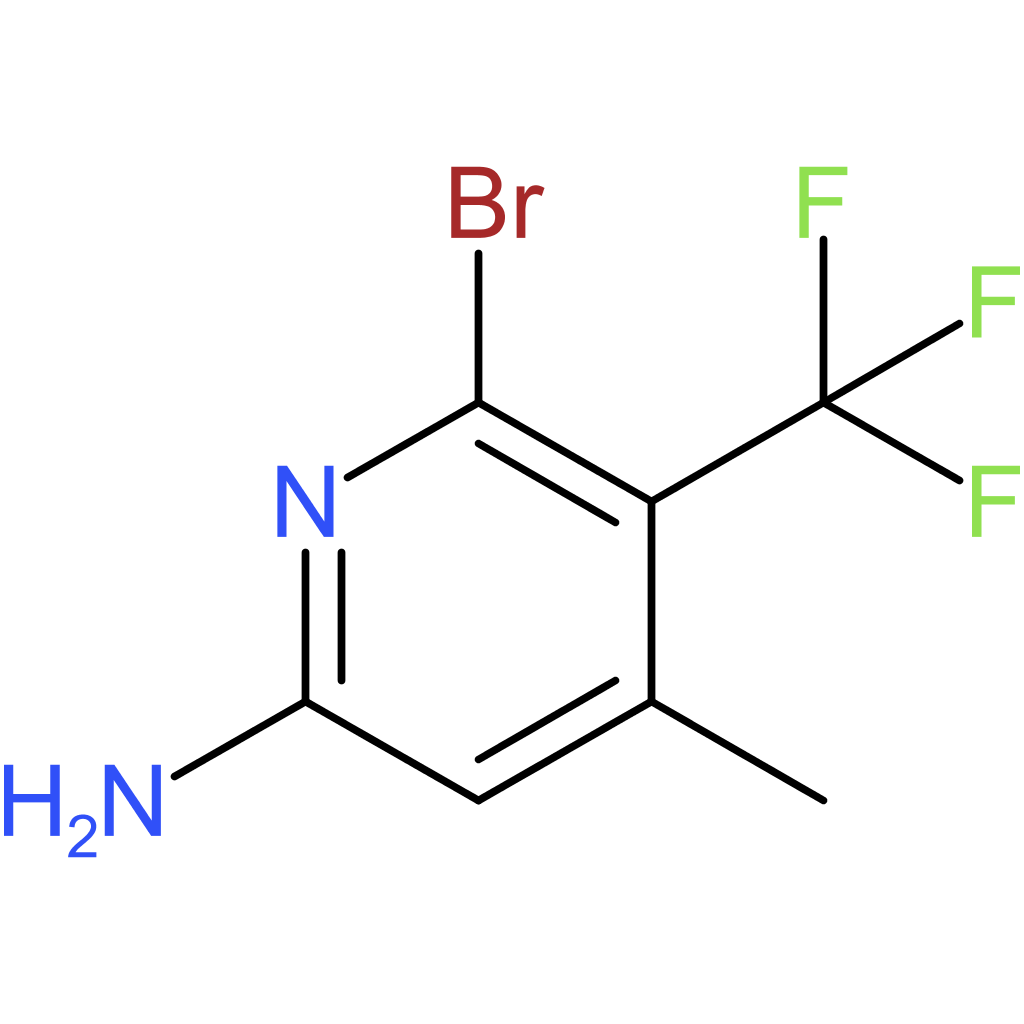2-Pyridinamine, 6-bromo-4-methyl-5-(trifluoromethyl)-