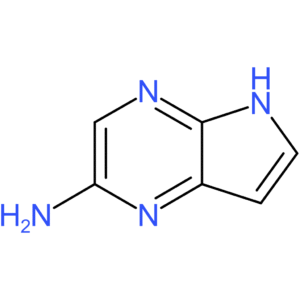 5H-pyrrolo[2,3-b]pyrazin-2-amine