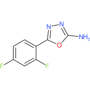 5-(2,4-difluorophenyl)-1,3,4-oxadiazol-2-amine