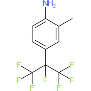 2-Methyl-4-(1,1,1,2,3,3,3-heptafluoro-2-propyl)aniline