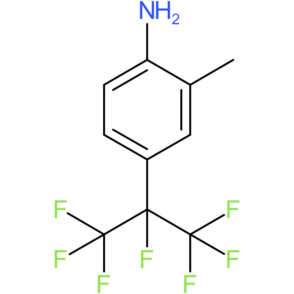 2-Methyl-4-(1,1,1,2,3,3,3-heptafluoro-2-propyl)aniline