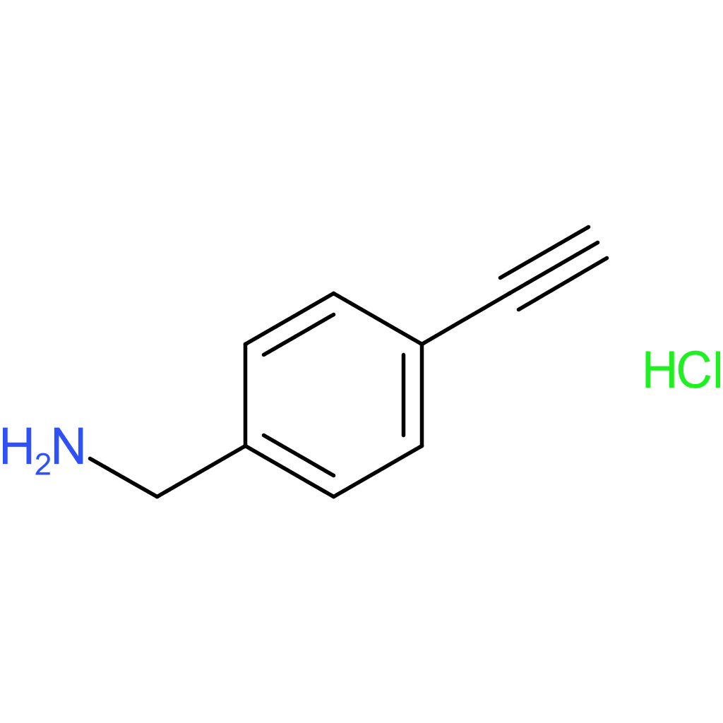 (4-Ethynylphenyl)methanamine hydrochloride