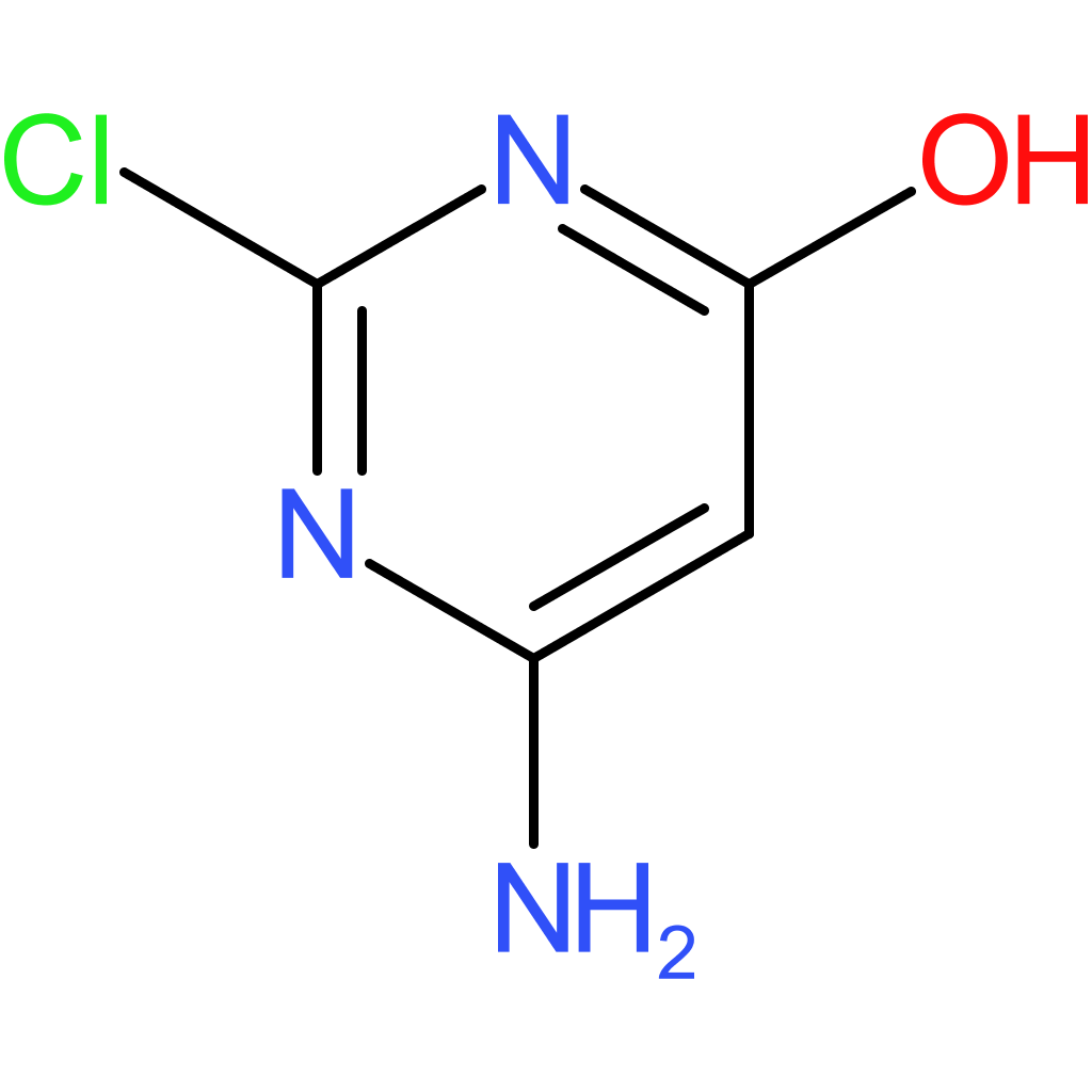 6-Amino-2-chloropyrimidin-4(3H)-one