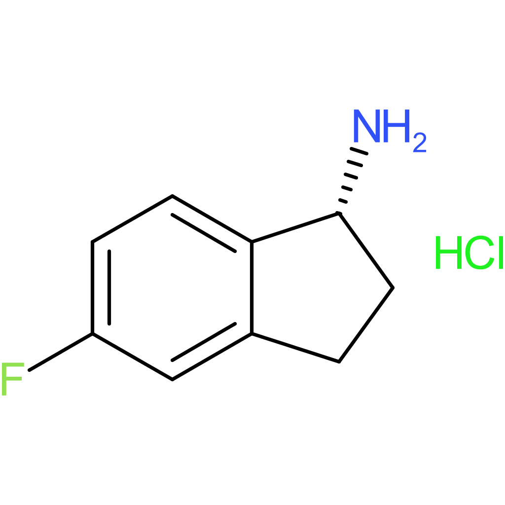 (R)-5-Fluoro-2,3-dihydro-1H-inden-1-amine hydrochloride