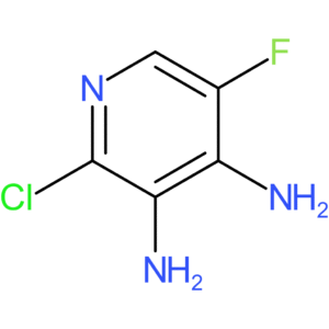 2-Chloro-5-fluoropyridine-3,4-diamine