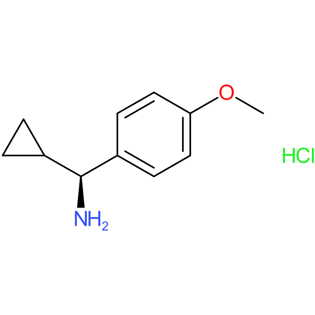(S)-Cyclopropyl(4-methoxyphenyl)methanamine hydrochloride