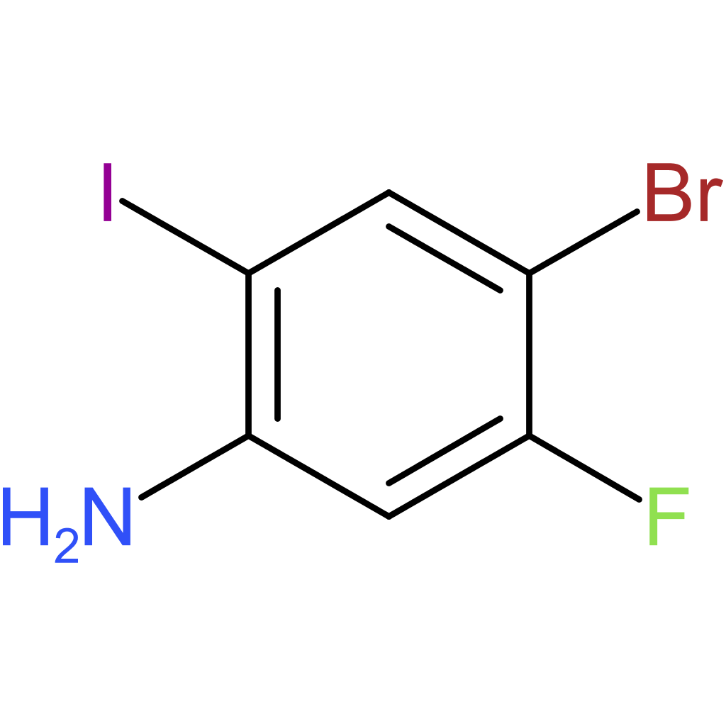 4-Bromo-5-fluoro-2-iodoaniline