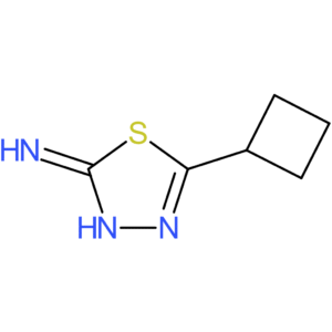 5-cyclobutyl-1,3,4-thiadiazol-2-amine