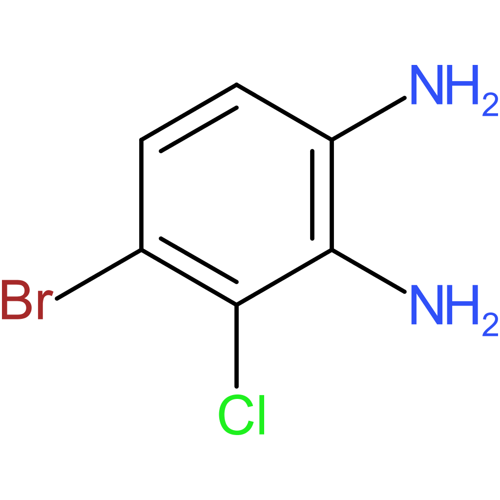 4-Bromo-3-chlorobenzene-1,2-diamine