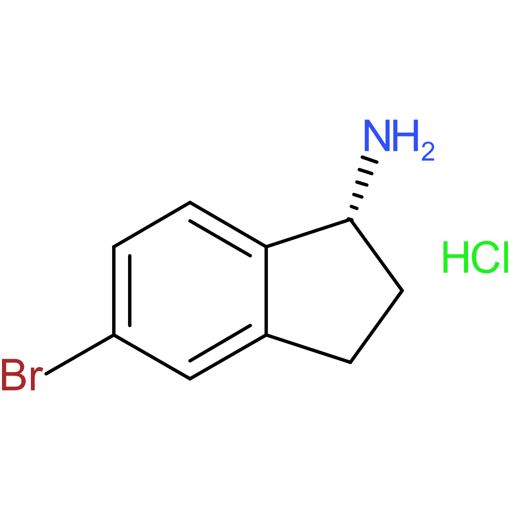 (R)-5-Bromo-2,3-dihydro-1H-inden-1-amine hydrochloride