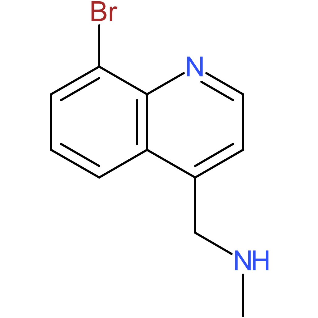 1-(8-Bromoquinolin-4-yl)-N-methylmethanamine