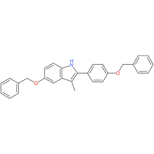 5-(Benzyloxy)-2-(4-(benzyloxy)phenyl)-3-methyl-1H-indole