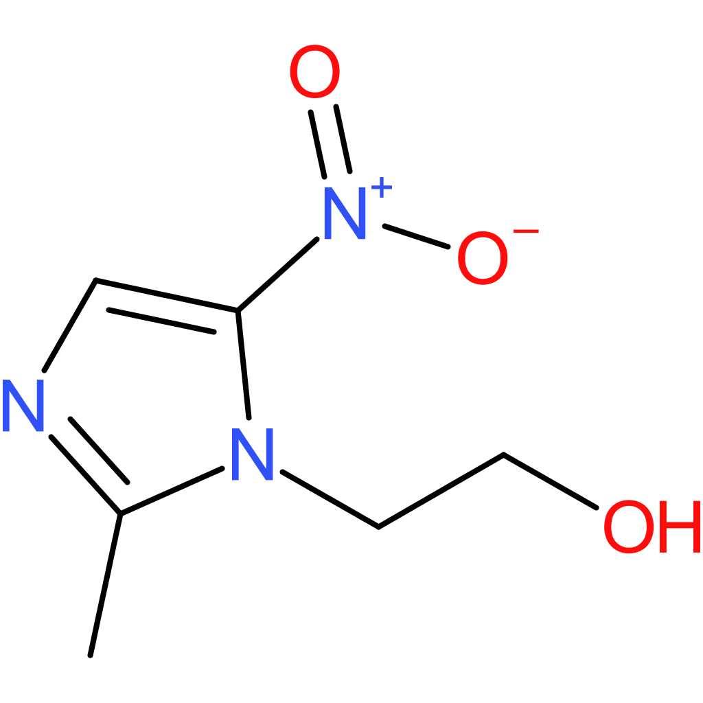 2-(2-Methyl-5-nitro-1-imidazolyl)ethanol