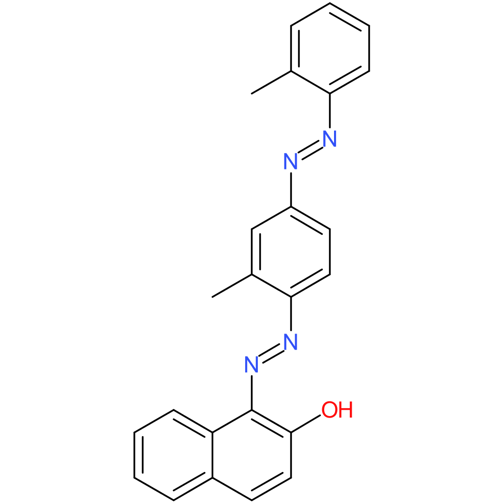 1-((2-Methyl-4-(o-tolyldiazenyl)phenyl)diazenyl)naphthalen-2-ol
