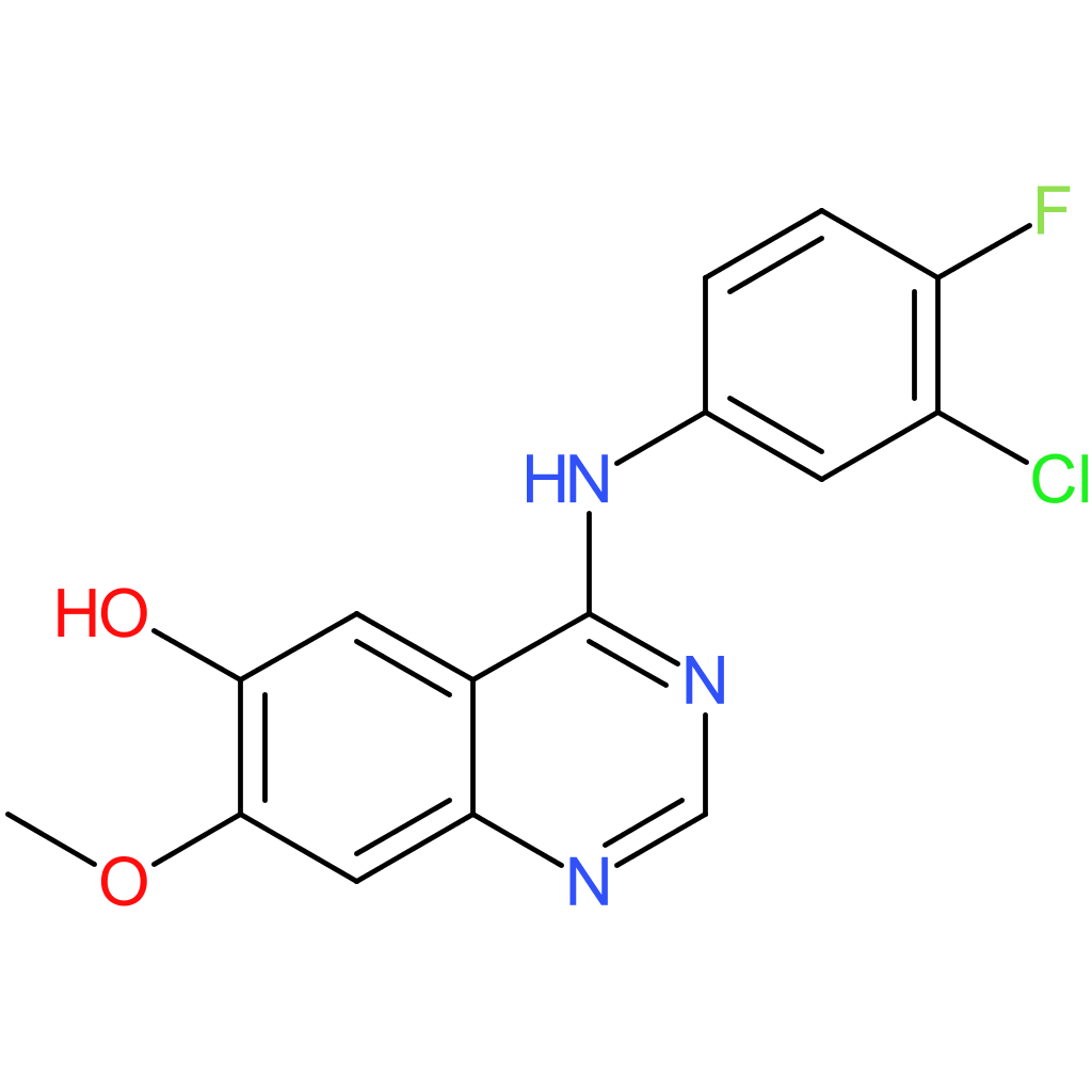 4-((3-Chloro-4-fluorophenyl)amino)-7-methoxyquinazolin-6-ol