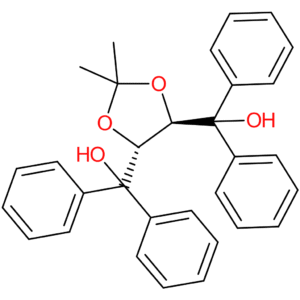 ((4R,5R)-2,2-Dimethyl-1,3-dioxolane-4,5-diyl)bis(diphenylmethanol)