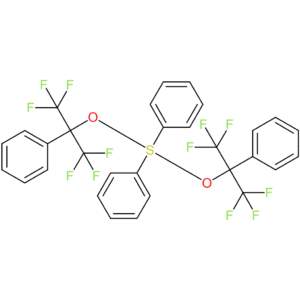 Bis[?,?-bis(trifluoromethyl)benzenemethanolato]diphenylsulfur