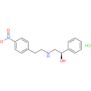 (R)-2-((4-Nitrophenethyl)amino)-1-phenylethanol hydrochloride