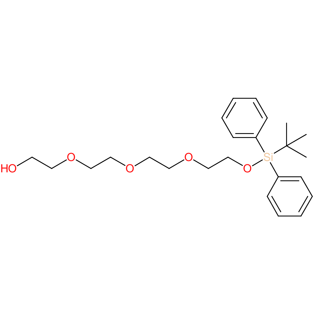 2,2-dimethyl-3,3-diphenyl-4,7,10,13-tetraoxa-3-silapentadecan-15-ol