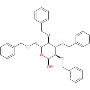 (2S,3R,4S,5R,6R)-3,4,5-Tris(benzyloxy)-6-((benzyloxy)methyl)tetrahydro-2H-pyran-2-ol