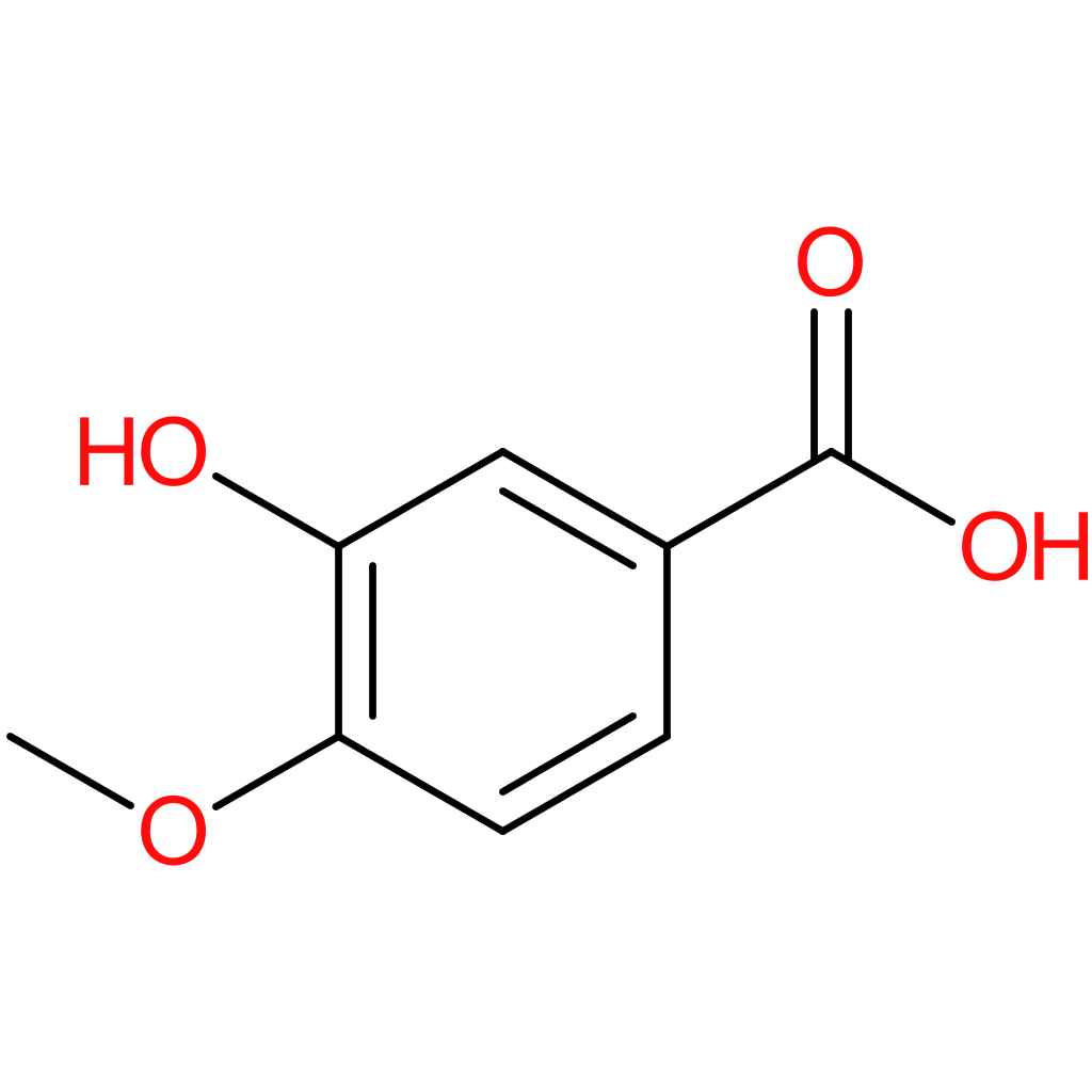 3-Hydroxy-4-methoxybenzoic Acid