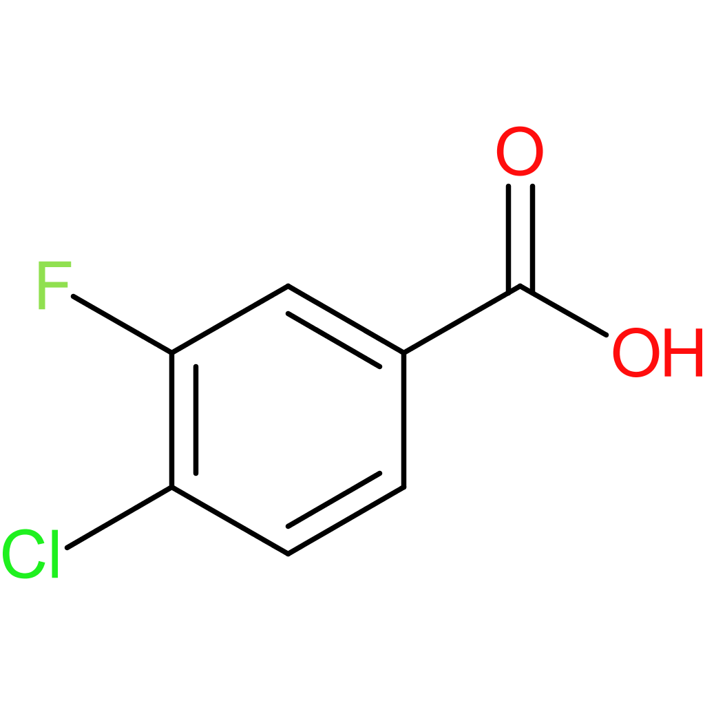 4-Chloro-3-fluorobenzoic Acid