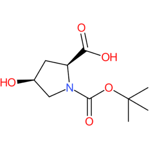 (2S,4S)-1-(tert-Butoxycarbonyl)-4-hydroxypyrrolidine-2-carboxylic acid