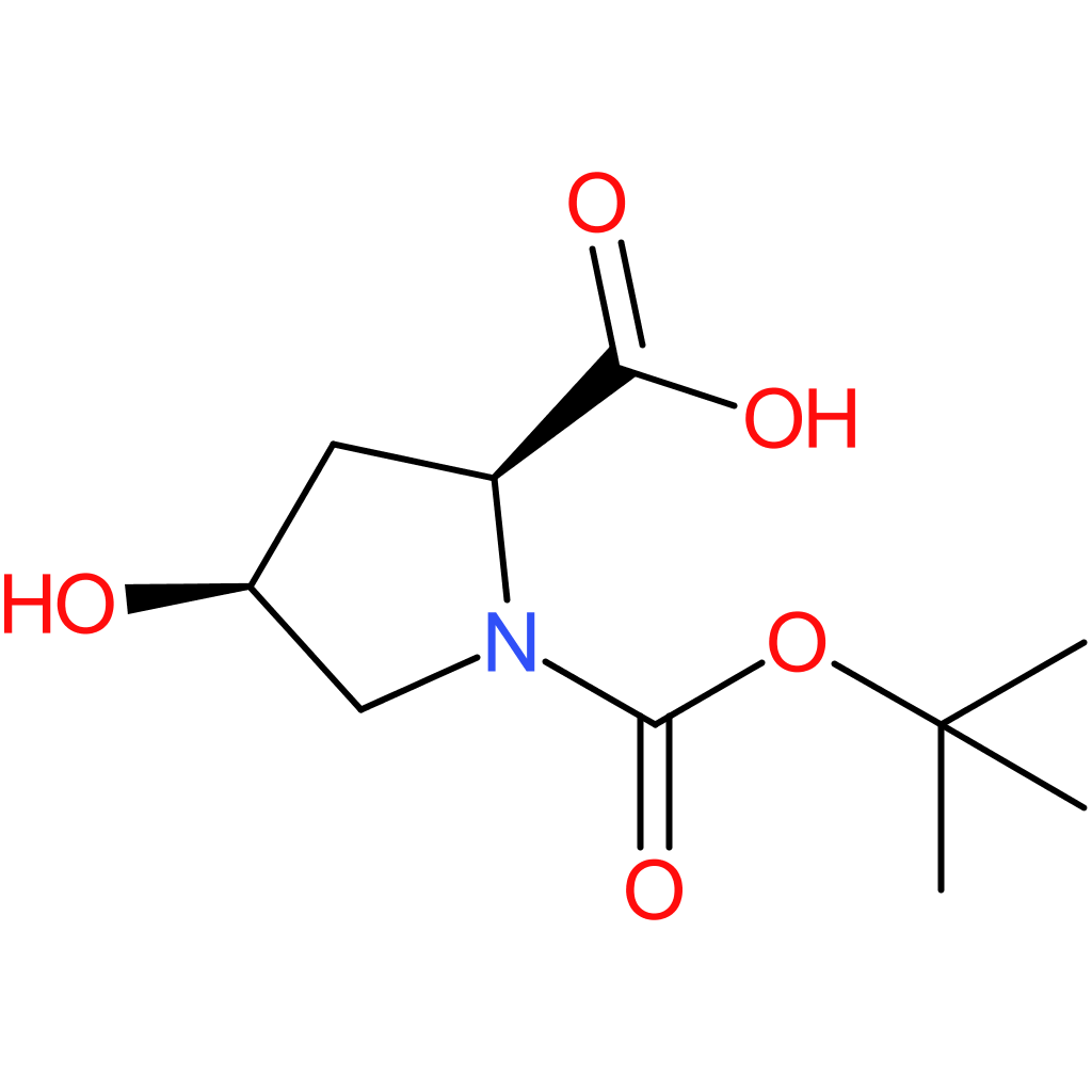 (2S,4S)-1-(tert-Butoxycarbonyl)-4-hydroxypyrrolidine-2-carboxylic acid
