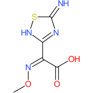 2-(5-Amino-1,2,4-thiadiazol-3-yl)-2-(methoxyimino)acetic acid
