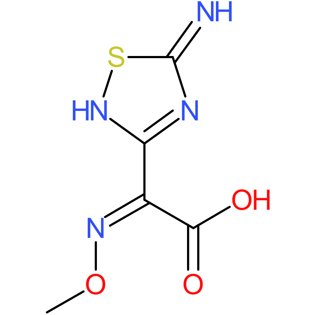 2-(5-Amino-1,2,4-thiadiazol-3-yl)-2-(methoxyimino)acetic acid