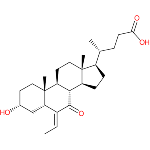 (R)-4-((3R,5R,8S,9S,10R,13R,14S,17R,E)-6-Ethylidene-3-hydroxy-10,13-dimethyl-7-oxohexadecahydro-1H-cyclopenta[a]phenanthren-17-yl)pentanoic acid