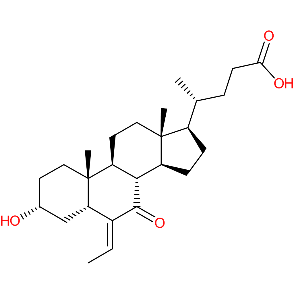 (R)-4-((3R,5R,8S,9S,10R,13R,14S,17R,E)-6-Ethylidene-3-hydroxy-10,13-dimethyl-7-oxohexadecahydro-1H-cyclopenta[a]phenanthren-17-yl)pentanoic acid