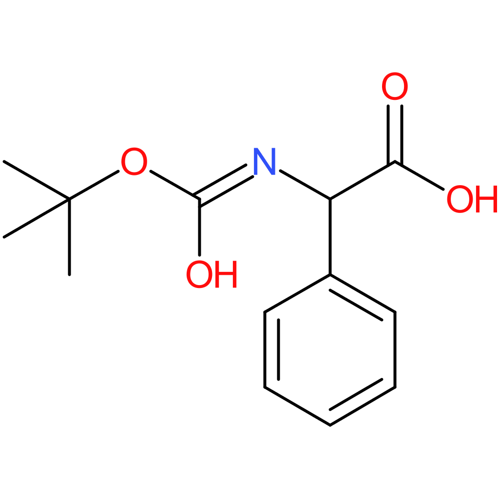 2-((tert-Butoxycarbonyl)amino)-2-phenylacetic acid