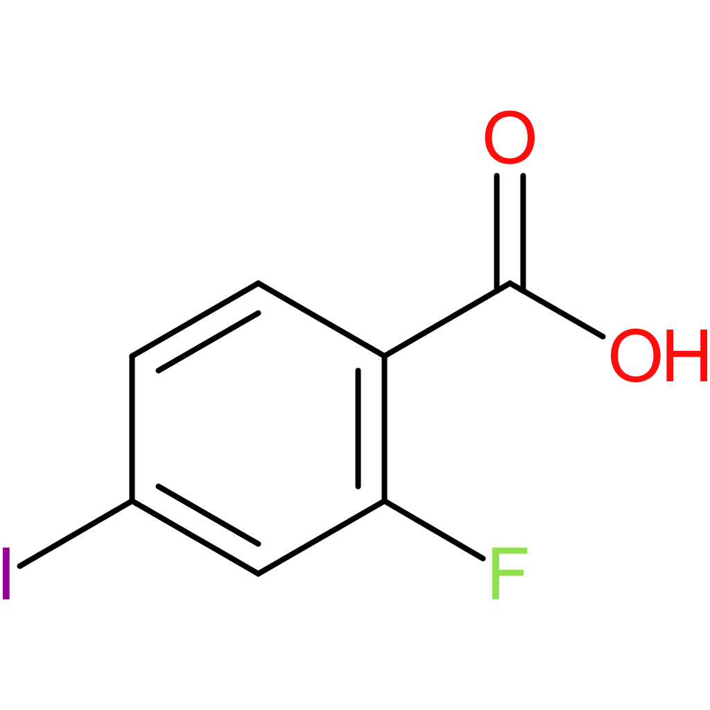 2-Fluoro-4-iodobenzoic Acid