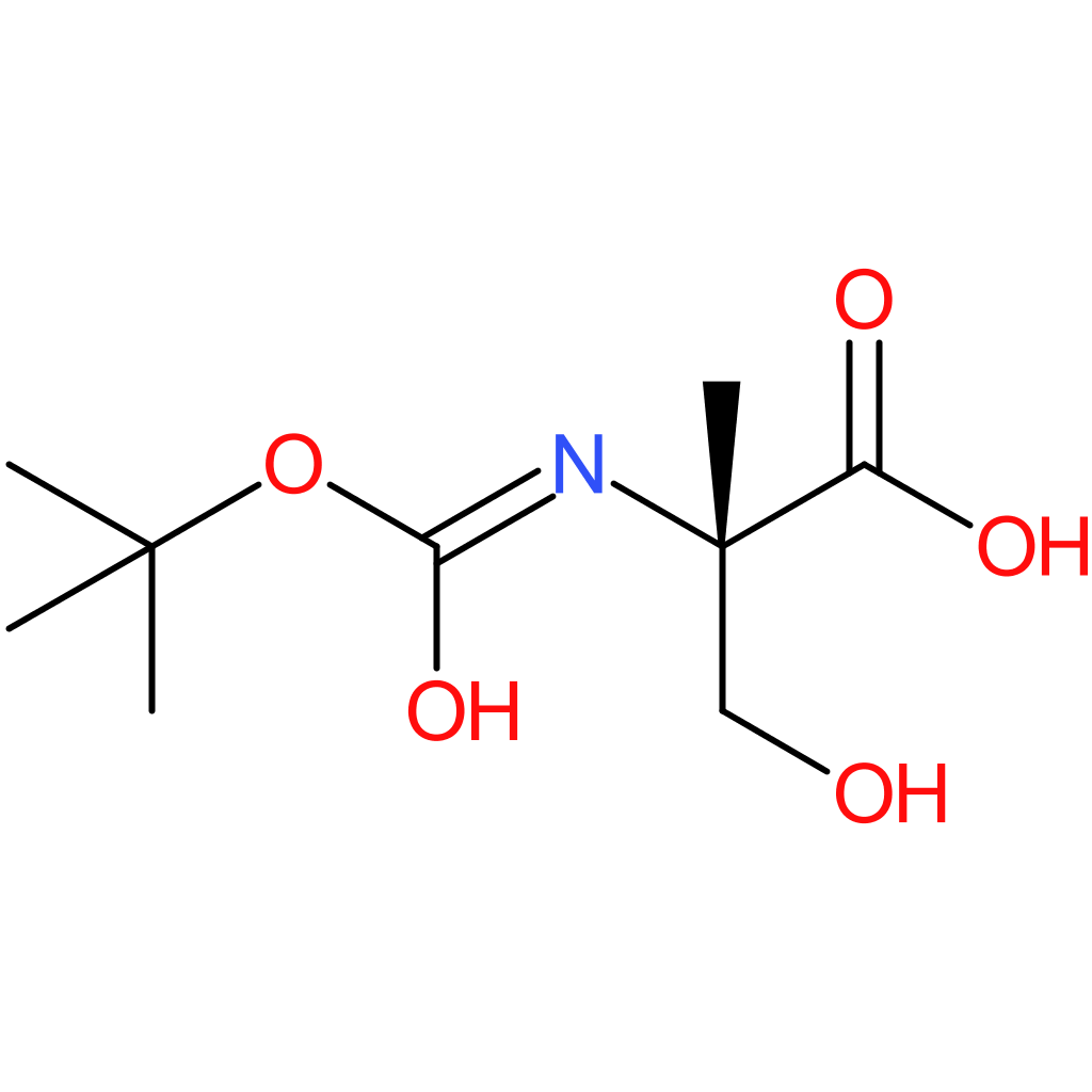 (S)-2-((tert-Butoxycarbonyl)amino)-3-hydroxy-2-methylpropanoic acid