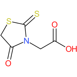 4-Oxo-2-thioxo-3-thiazolidinylacetic Acid