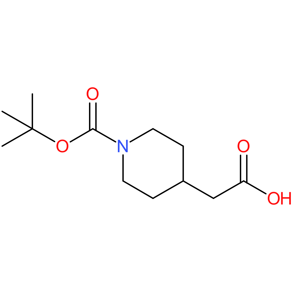 1-Boc-4-piperidine acetic acid