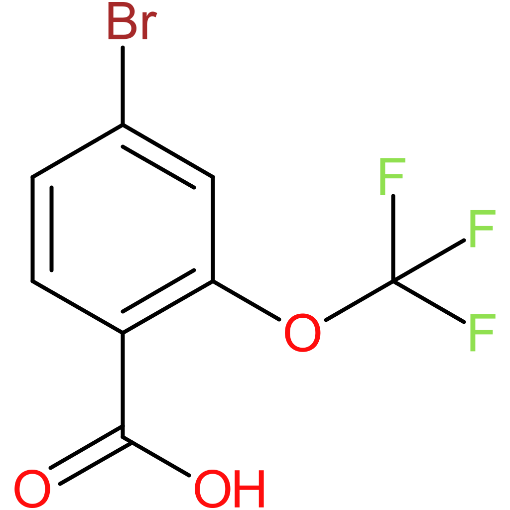4-Bromo-2-(trifluoromethoxy)benzoic Acid
