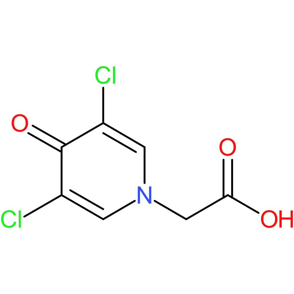 3,5-Dichloro-4-pyridone-1-acetic Acid