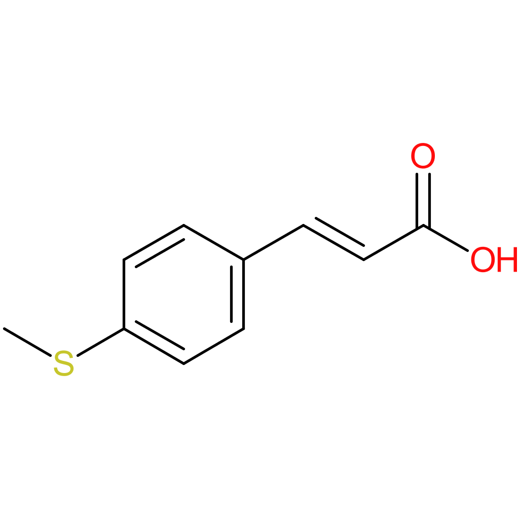 3-(4-(Methylthio)phenyl)acrylic acid