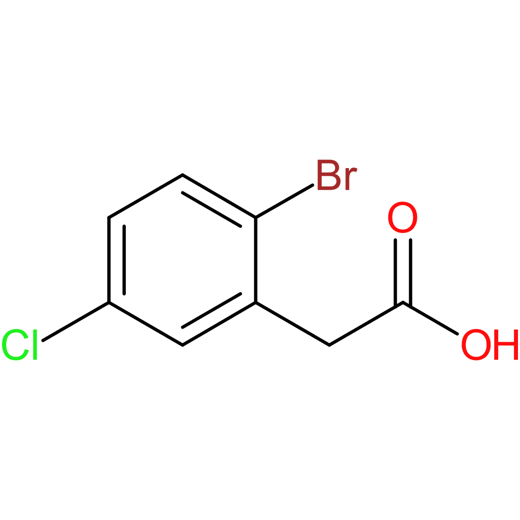 2-Bromo-5-chlorophenylacetic Acid