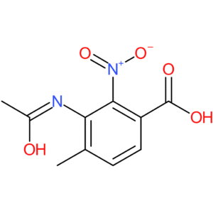 3-Acetamido-4-methyl-2-nitrobenzoic acid